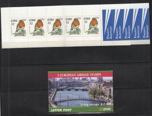 Ireland #SB72/Scott #1040ad (1999 £1.60 Birds booklet) VFMNH CV $24.00