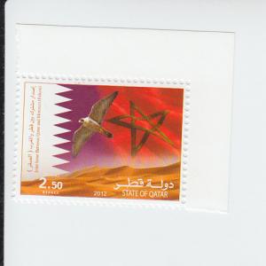 2012 Qatar Falcon  (Scott NEW) MNH