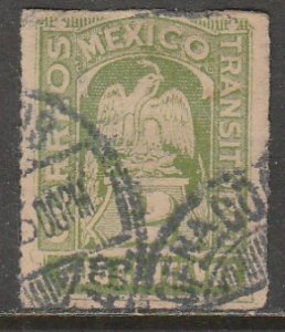 MEXICO 355, 2¢ TRANSITORIO. USED SINGLE. F. (1564)