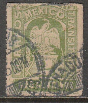 MEXICO 355, 2¢ TRANSITORIO. USED SINGLE. F. (1564)