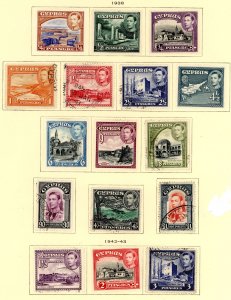 Cyprus #143-155  Single (Complete Set)