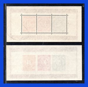 1946 - Alemania - Scott n HB 294 / 295 - Dentada + Sin dentar - MNH - AL- 034