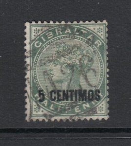 Gibraltar, Sc 22 (SG 15), used