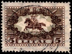 Lithuania #223-225, Complete Set(3), 1927, Used