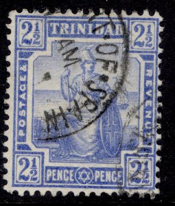 TRINIDAD EDVII SG148, 2½d blue, FINE USED.