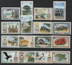 Anguilla 1972 complete set unmounted mint NH