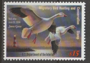 U.S. Scott Scott #RW70 Duck Stamp - Mint NH Single