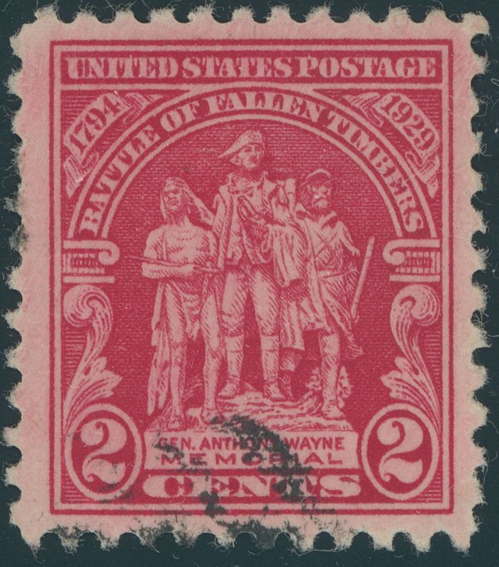 US 680 Battle of Fallen Timbers Issue; Used -- See details and scan
