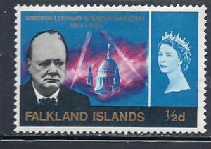 Falkland Islands  #158  (M) CV $0.40