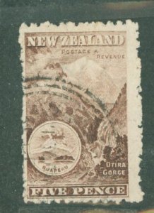 New Zealand #114E Used