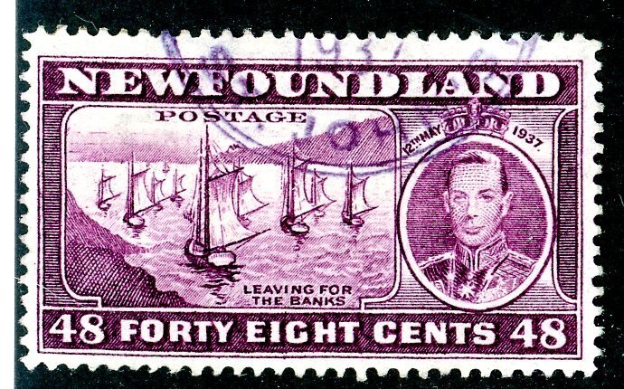 Newfoundland, Scott #243, Used