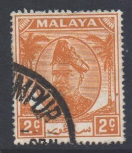 Malaya Selangor Scott 81 - SG91, 1949 Sultan 2c used