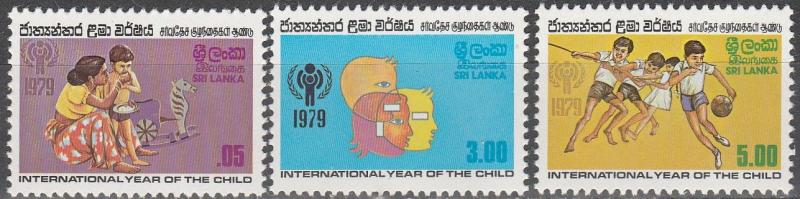 Sri Lanka #553-5 F-VF Unused  (SU3962)