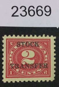 US STAMPS #RD39 MINT OG H LOT #23669