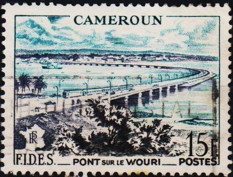 Cameroun. 1956 15f. S.G.267 Fine Used