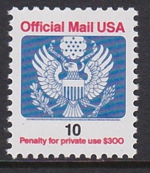 O146A 10 Cent Official MNH