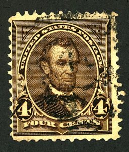 U.S. #254 USED