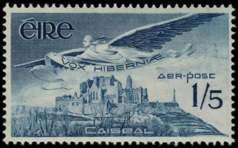 ✔️ IRELAND 1965 - AIRMAIL ROCK OF CASHEL - SC. C7 MNH OG [IR0169]