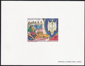 WALLIS AND FUTUNA 1991 The Assumption large die proof......................A7935