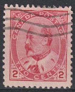 Canada SC# 90e Used VF  Type I  (729)