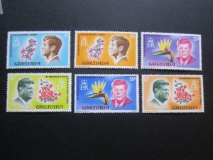 Grenada 1968 Sc 262-267 set MH