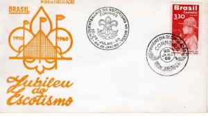 Brazil 1960 Sc C101 FDC 3