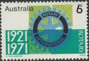 Australia, #498 Unused From 1971,  CV-$0.30