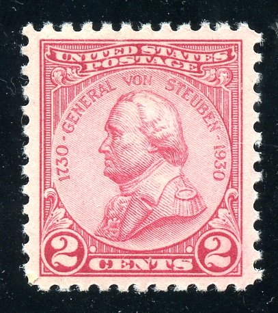 US 689 General von Steuben MNH-VF-XF