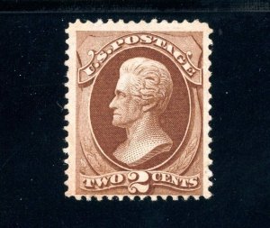 Scott 135 OG MHR VF US 1870 Bank Note Jackson Grilled SCV $1,000