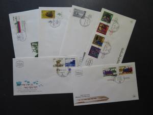 Israel 1977-1978 16 FDCs - M270