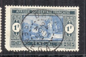 French Senegal 1914 Early Issue Fine Used 1F. NW-231076