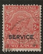 India  ^ Scott # O81 - Used