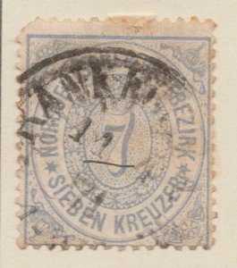German States NORTH GERMAN CONFEDERATION 1869 7kr Used Stamp A29P39F37686-
