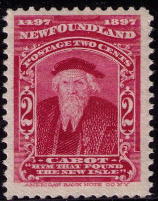 Newfoundland #  62 Mint  F-VF NH Cat $ 6