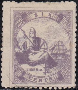 Liberia #18 Mint NG