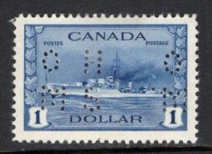 Canada O9-262 Perfin VF MH