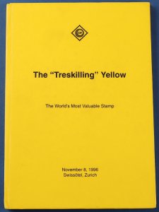 Sweden 'Treskilling Yellow', The unique error of colour, biography & history.