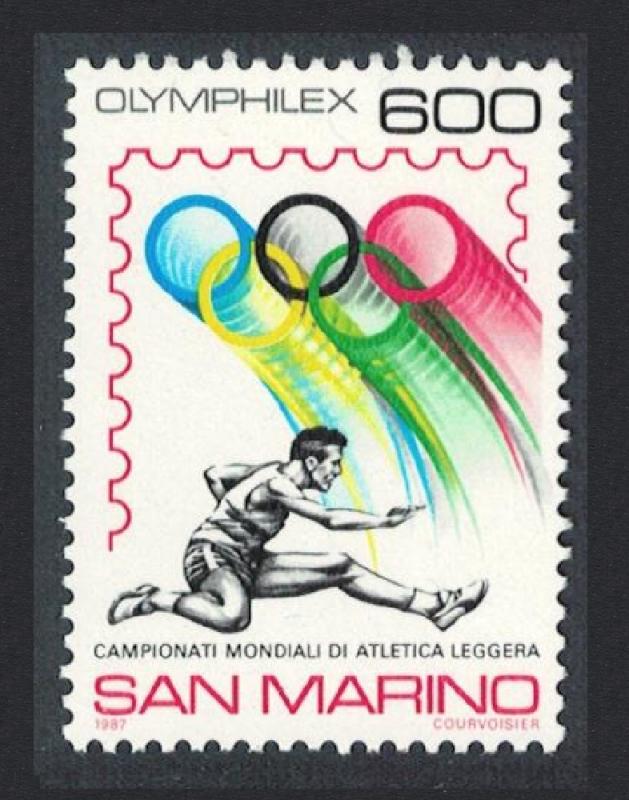 San Marino 'Olymphilex' Olympic Stamp Exhibition 1v SG#1304