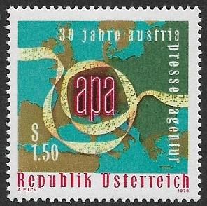 Austria - # 1045 - Austrian Press Agency APA - MNH