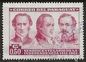 Paraguay ^ Scott # 583 - Used