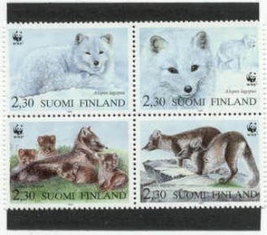 Finland Mi.1202-05/MNH VF WWF/1993