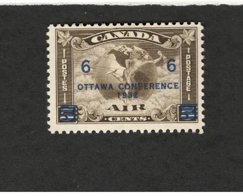 1932 Canada Scott  #C4  AIRMAIL OTTAWA CONFERENCE Overprint  MH stamp Fine