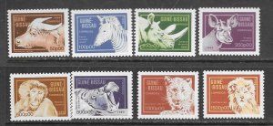 Guinea-Bissau 857-64 MNH Animals cpl. set s, vf.  2022 CV $11.85