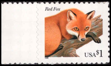 US #3036 RED FOX MNH LEFT SINGLE 