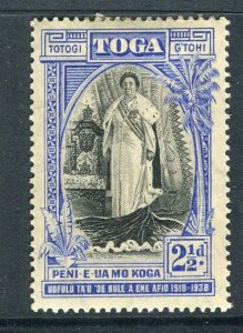 TOGA; 1940s early GVI Royal Pictorial issue Mint hinged Shade of 2.5d. value