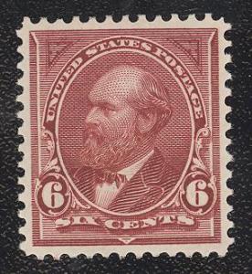 #282, Superb-OG-LH. Cat $45