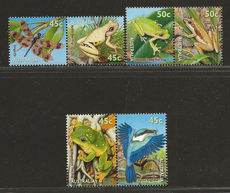 AUSTRALIA SC# 1785a & 87a & 89a    VF/MNH