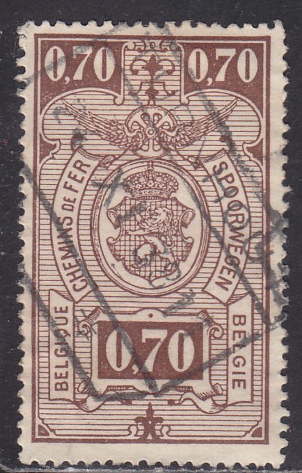 Belgium Q147 Parcel Post & Railway Stamps 1924