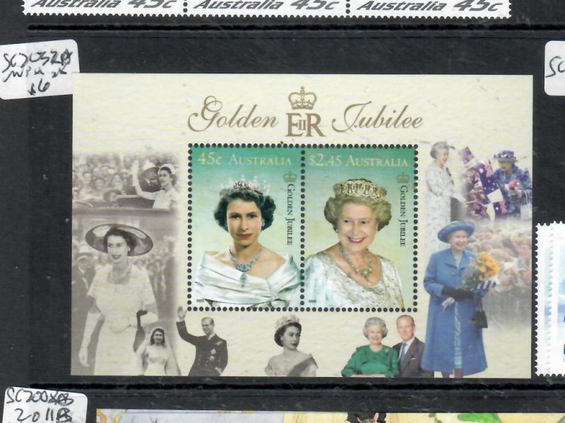 AUSTRALIA SC 2032A   QUEEN           MNH   P0207F H