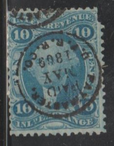 U.S. Scott #R36b-R36c Revenue Stamp - Used Set of 5 - IND